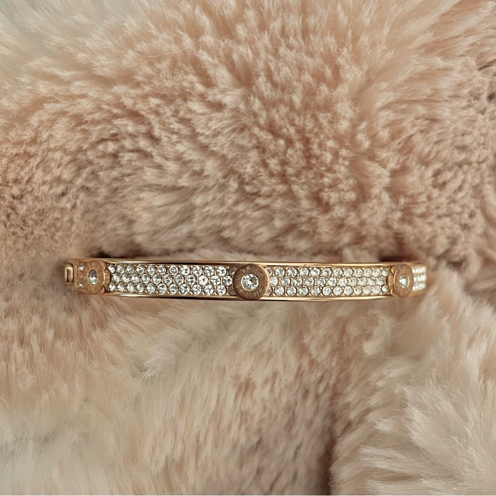Henri Bendel Love Rose Gold Love Bracelet (LOVE IT BUT TOO SMALL FOR MY WRIST😔)